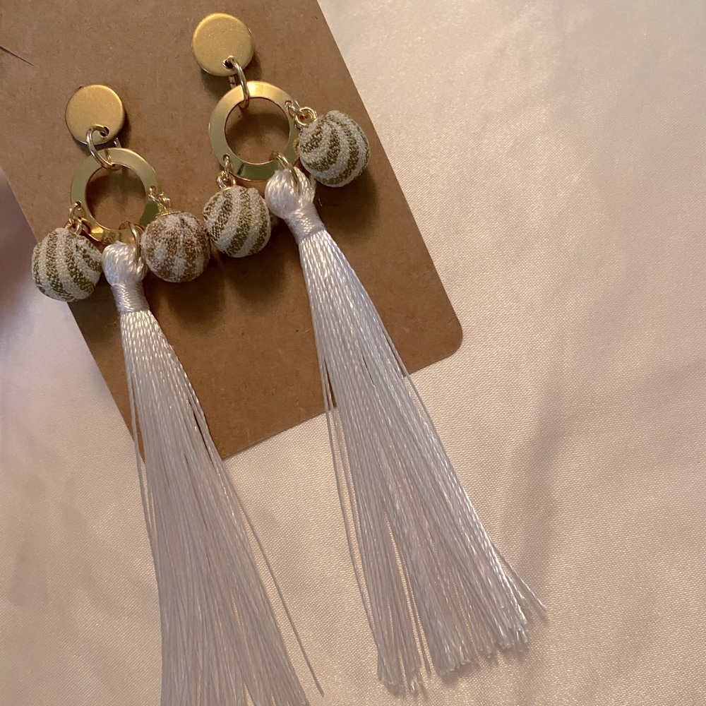 Never worn Tassel Earrings